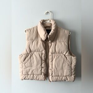 Love Tree Cream Cropped Vest